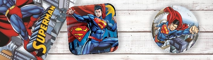 Superman Themed Party Supplies | Decorations | Ideas